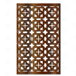 Laser cutting wall pattern vector panel