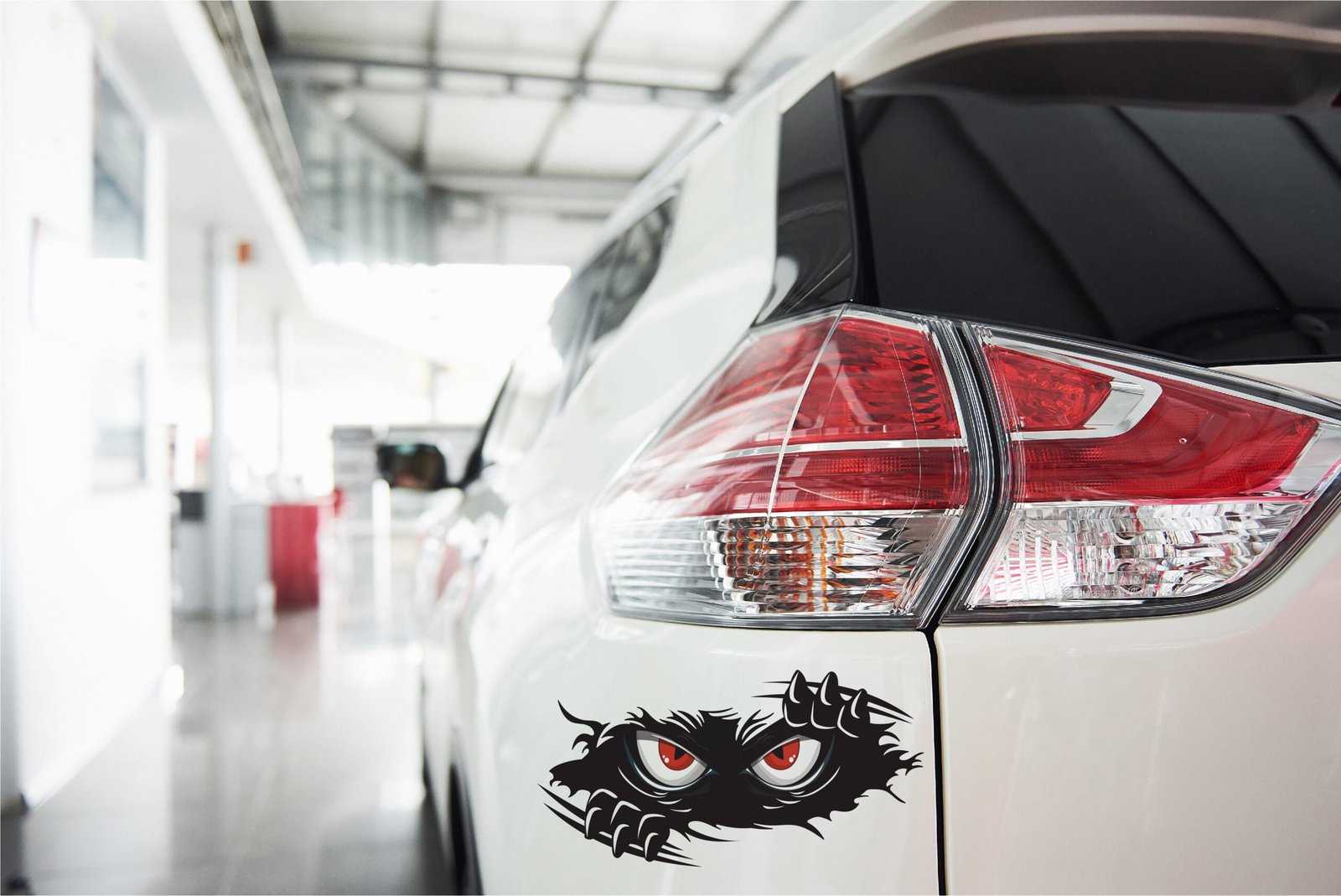 Peeking Monster Angry Eyes - Image 3