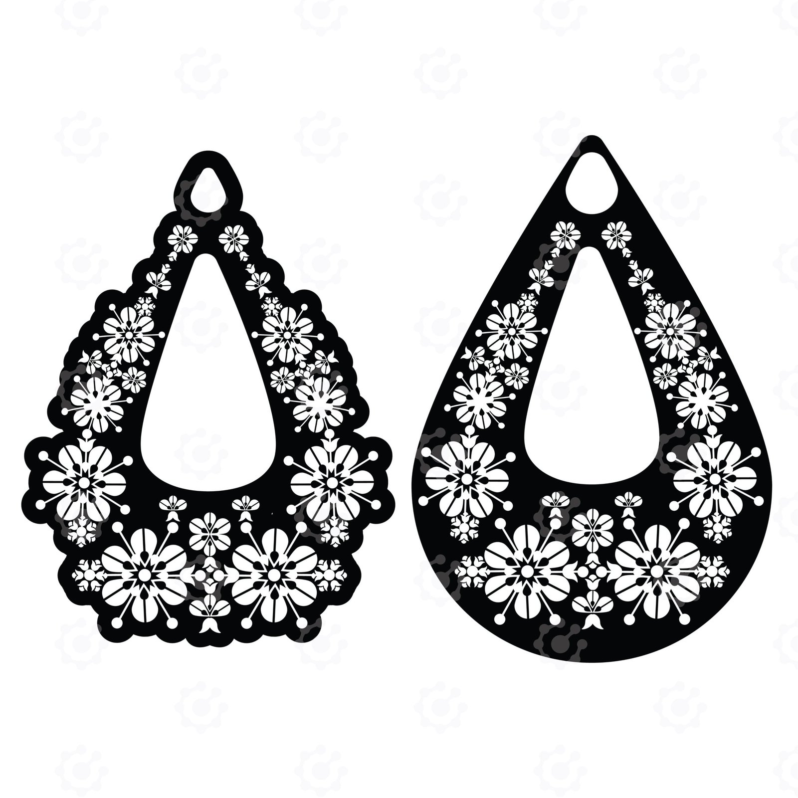 Christmas Themed Earring Design