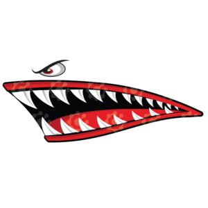 Shark Jaws  -  Car sticker Design