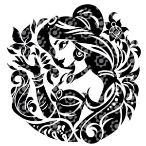 Disney Jasmine Princess Digital Design for Engraving and More