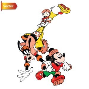 Fun Disney Character Design for Your T-Shirts and Decor