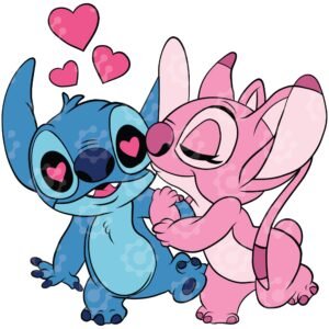 Stitch and Angel: Love in the Air