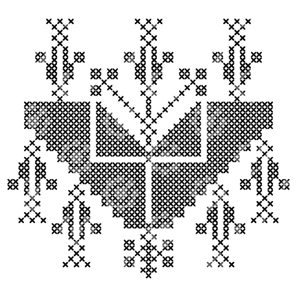 Palestinian Tatreez | Heart Motif | Palestinian Thoub - Image 5