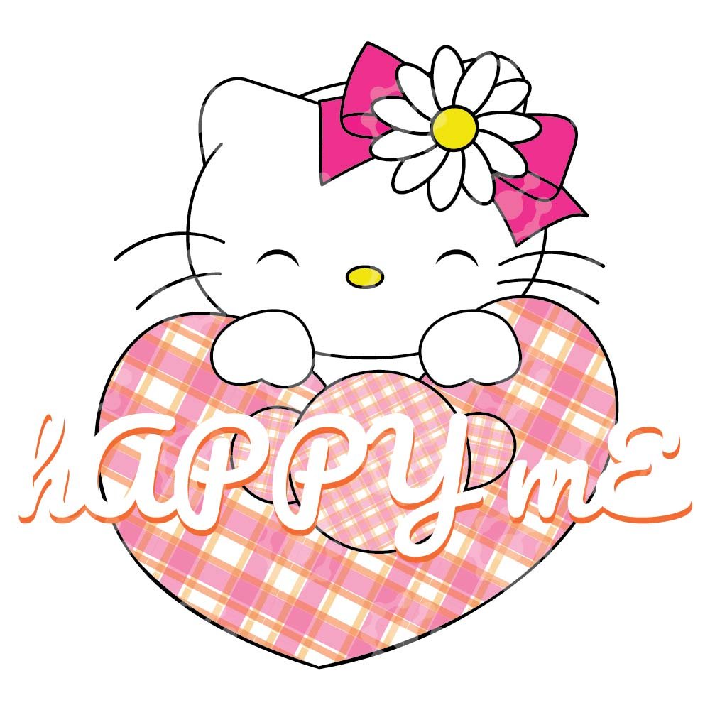 Kitty | Cartoon cat character | Happy me