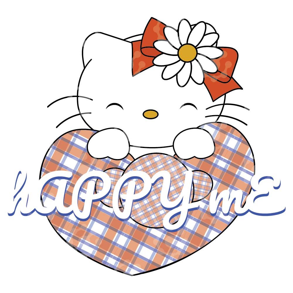 Kitty | Cartoon cat character | Happy me - Image 3
