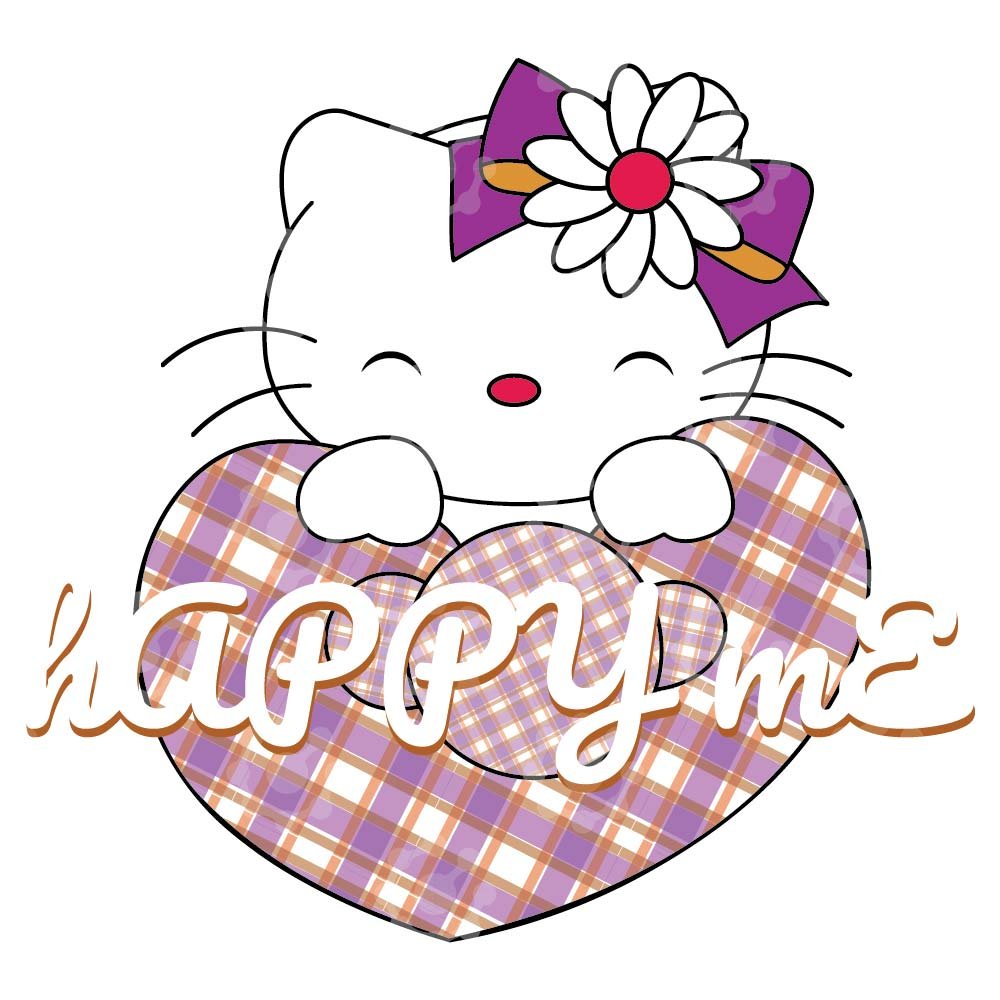 Kitty | Cartoon cat character | Happy me - Image 2