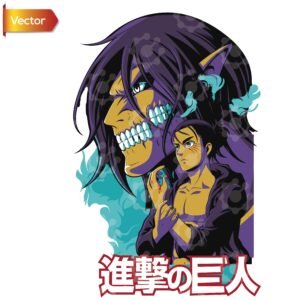 Eren Yeager Titan | Vector