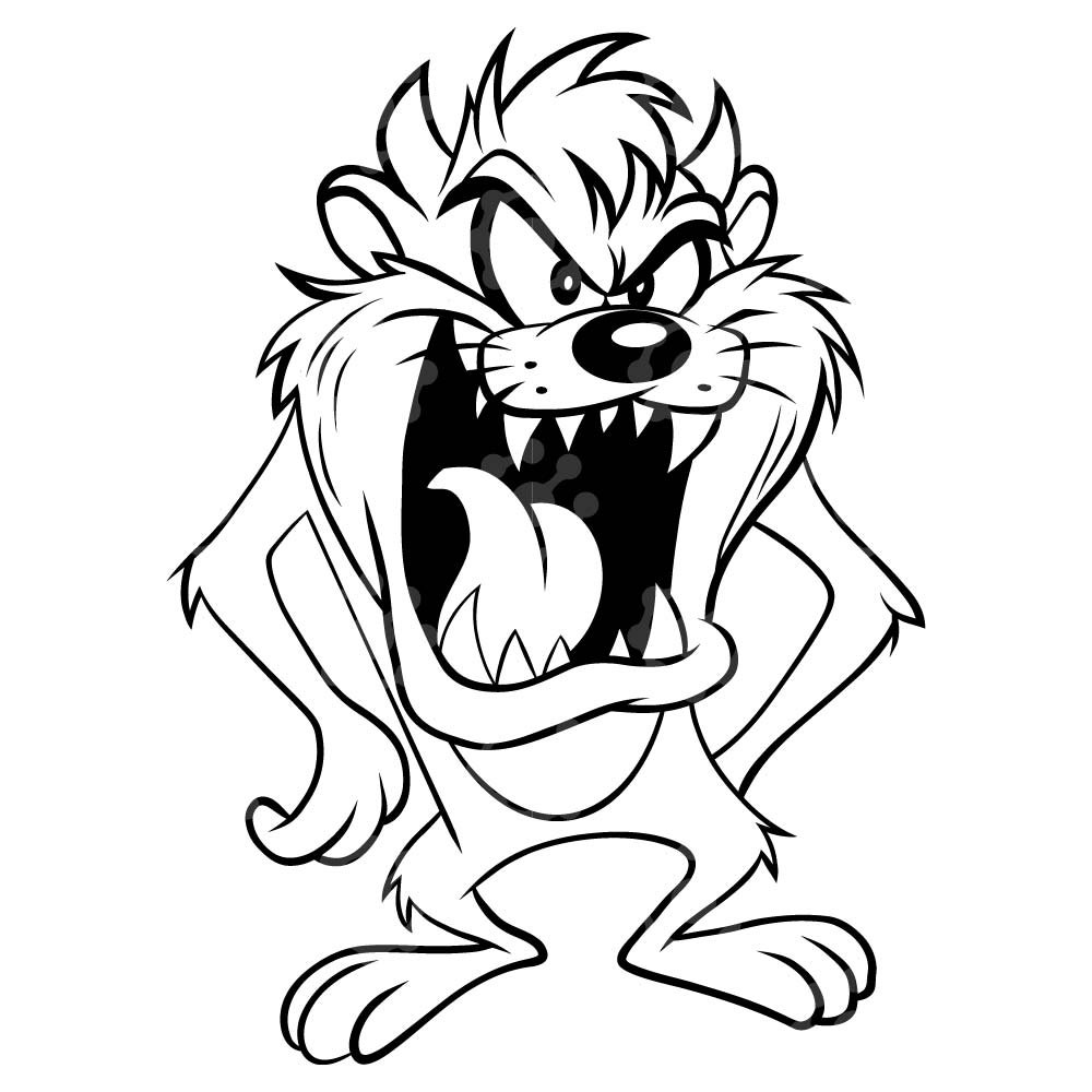 Taz Cartoon Vector - Image 2