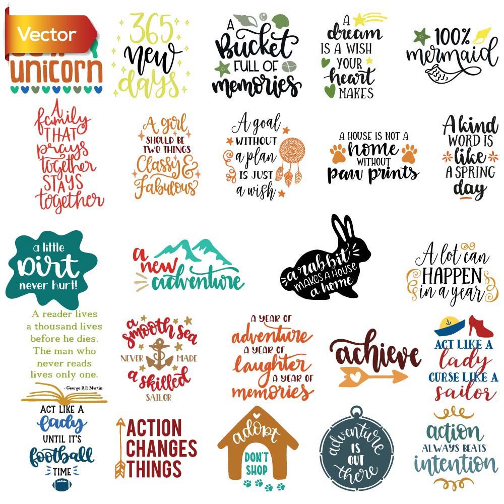 Inspirational Quote Vector Design
