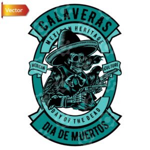 Calaveras Mexican Vector Art