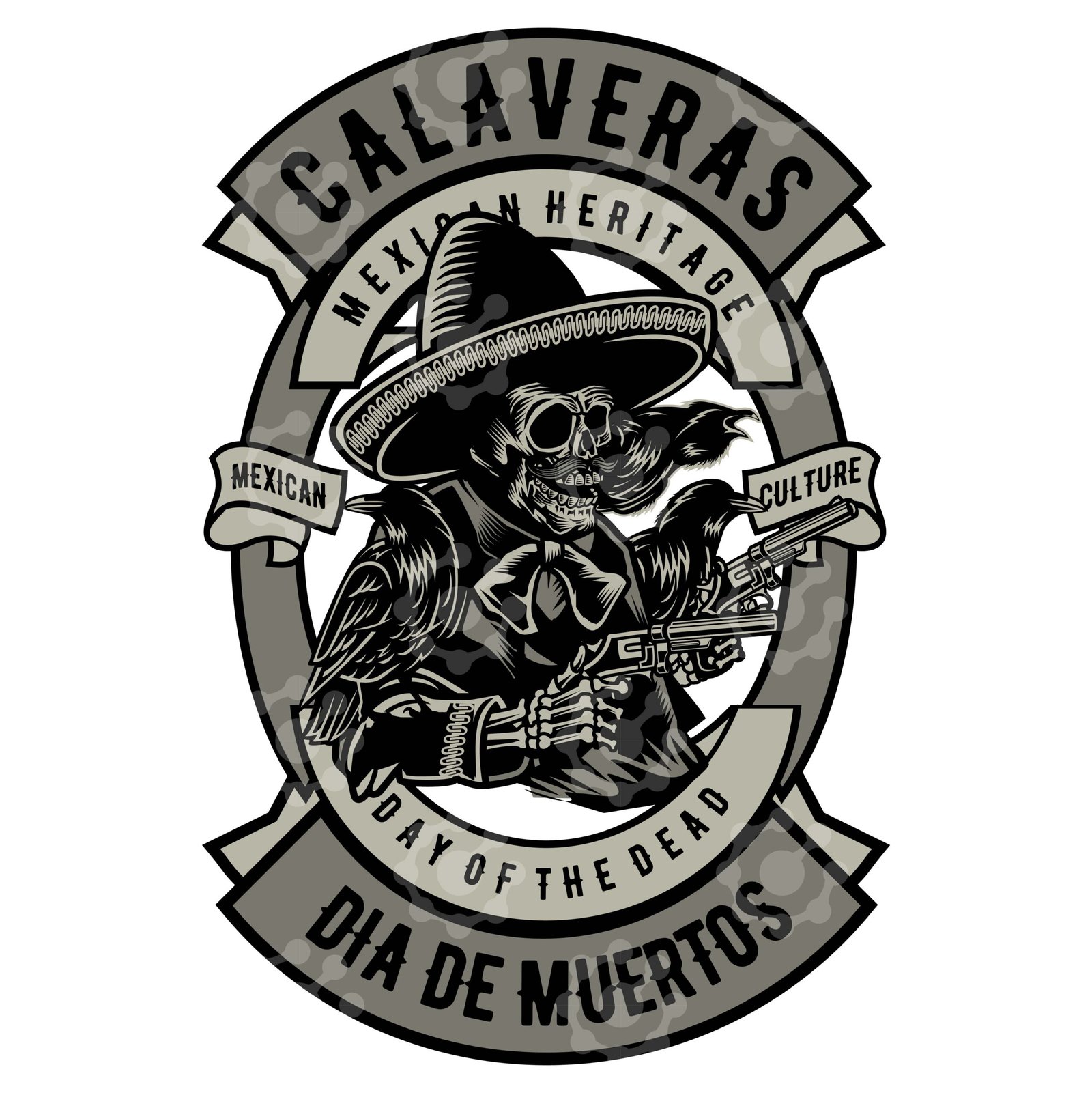 Calaveras Mexican Vector Art - Image 3