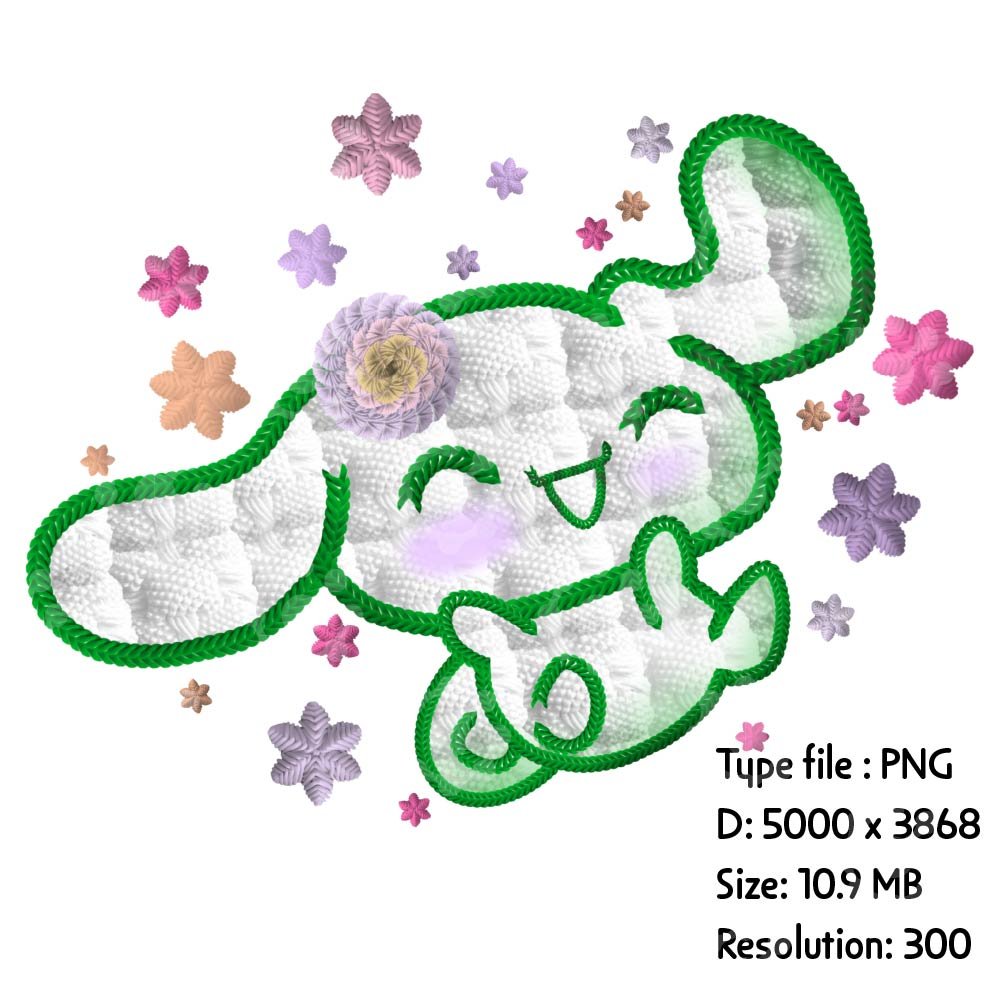 Cinnamoroll Yarn Style PNG Clipart - Image 2