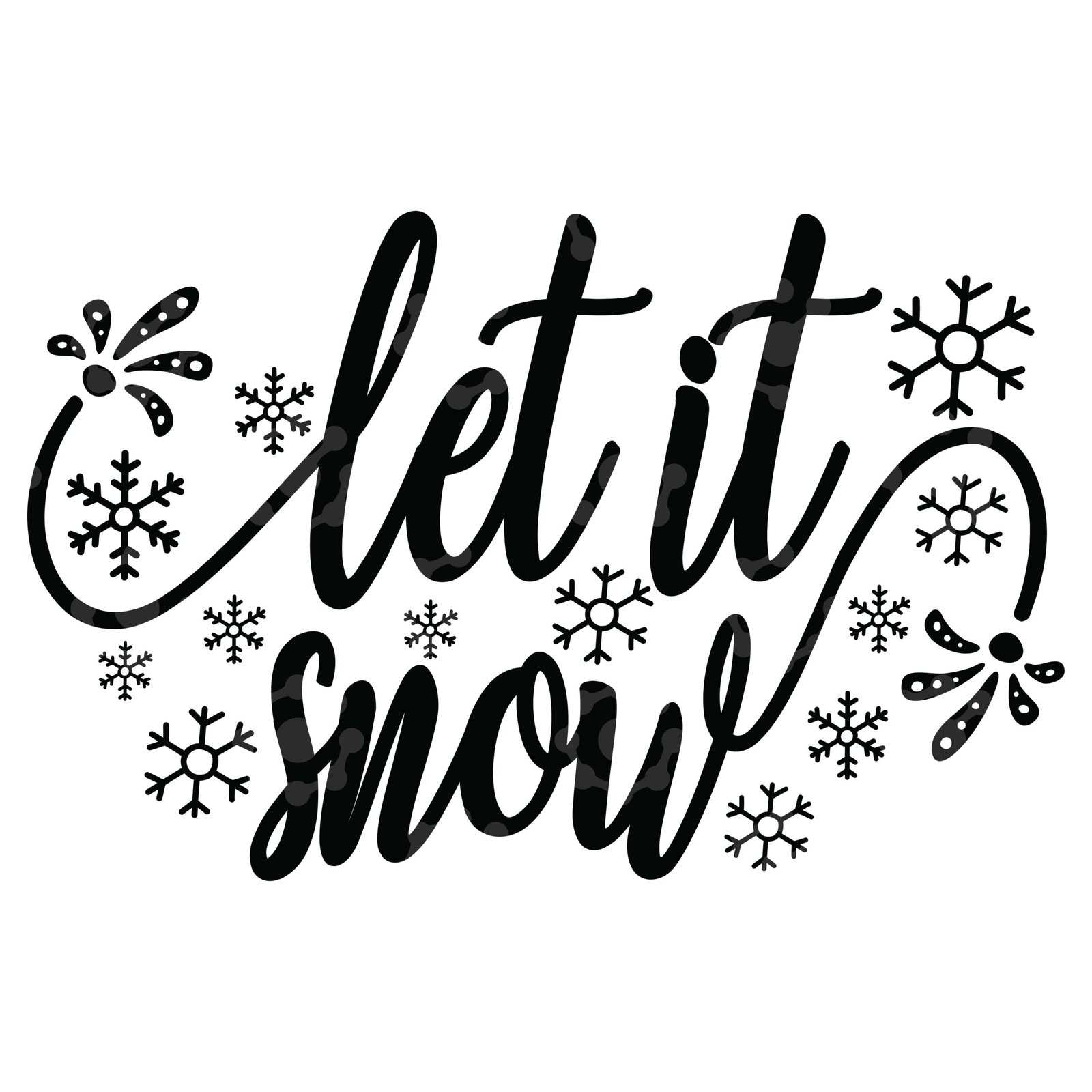 Christmas Quotes & Holiday Lettering Bundle | SVG Cut Files - Image 3