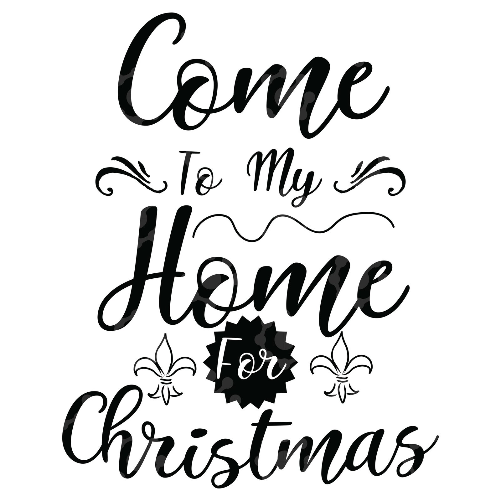 Christmas Quotes & Holiday Lettering Bundle | SVG Cut Files - Image 10