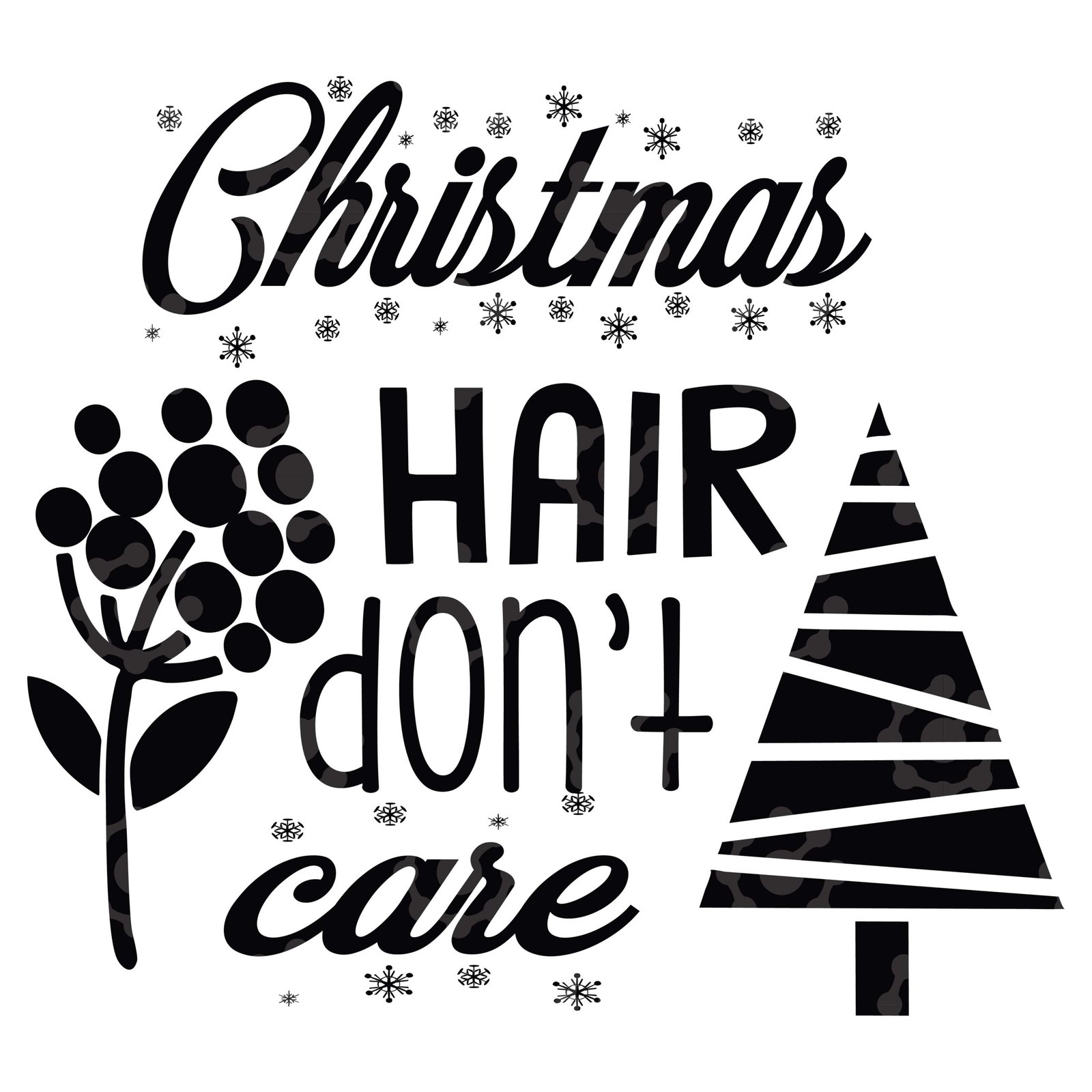 Christmas Quotes & Holiday Lettering Bundle | SVG Cut Files - Image 13