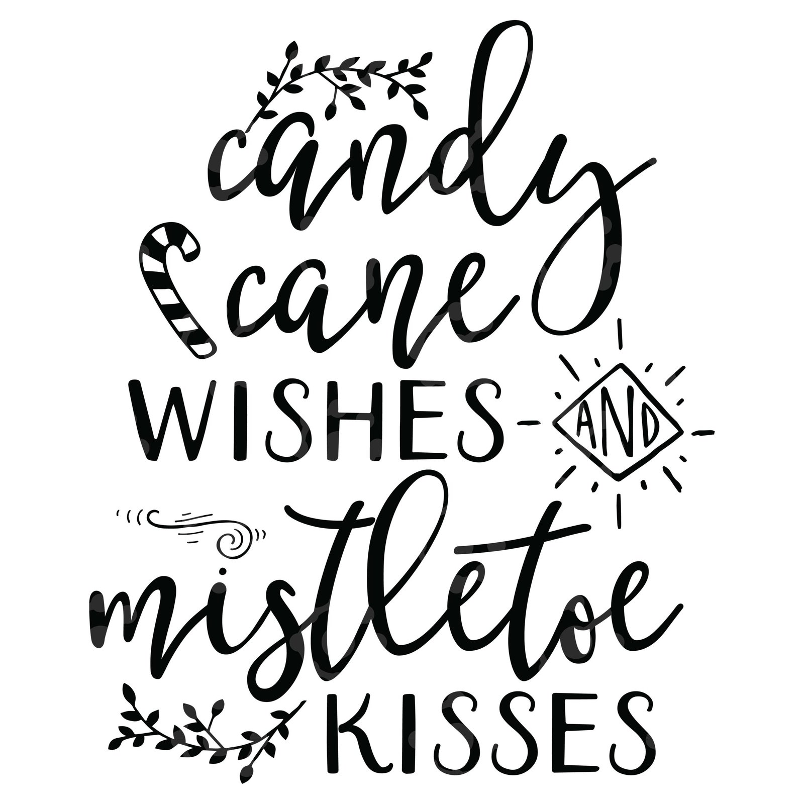 Christmas Quotes & Holiday Lettering Bundle | SVG Cut Files - Image 18