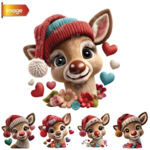 Cute Reindeer PNG