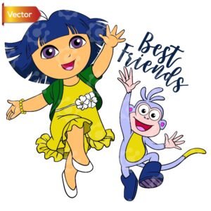 Dora and Boots Happy Vibes