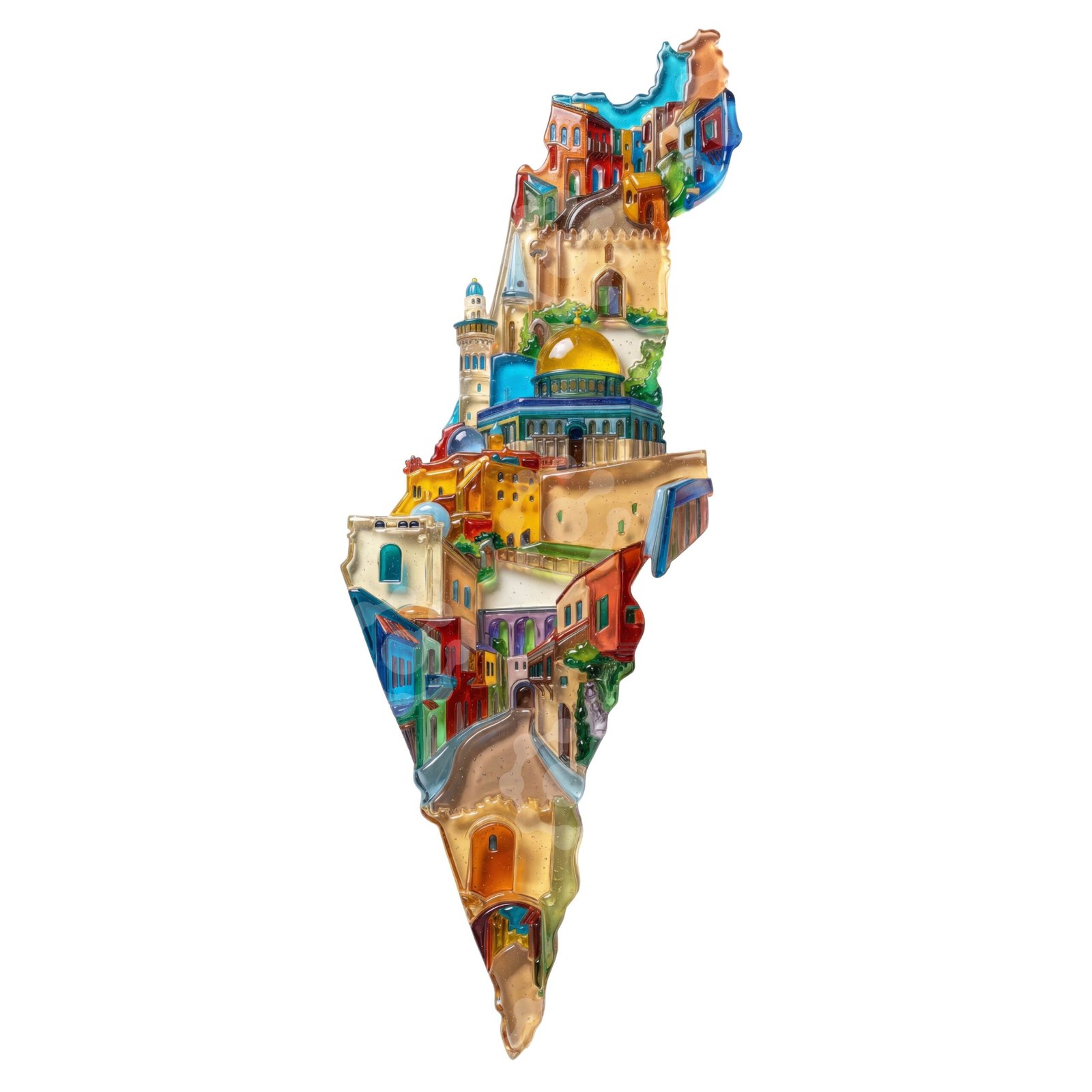 Palestine Map PNG - Image 2