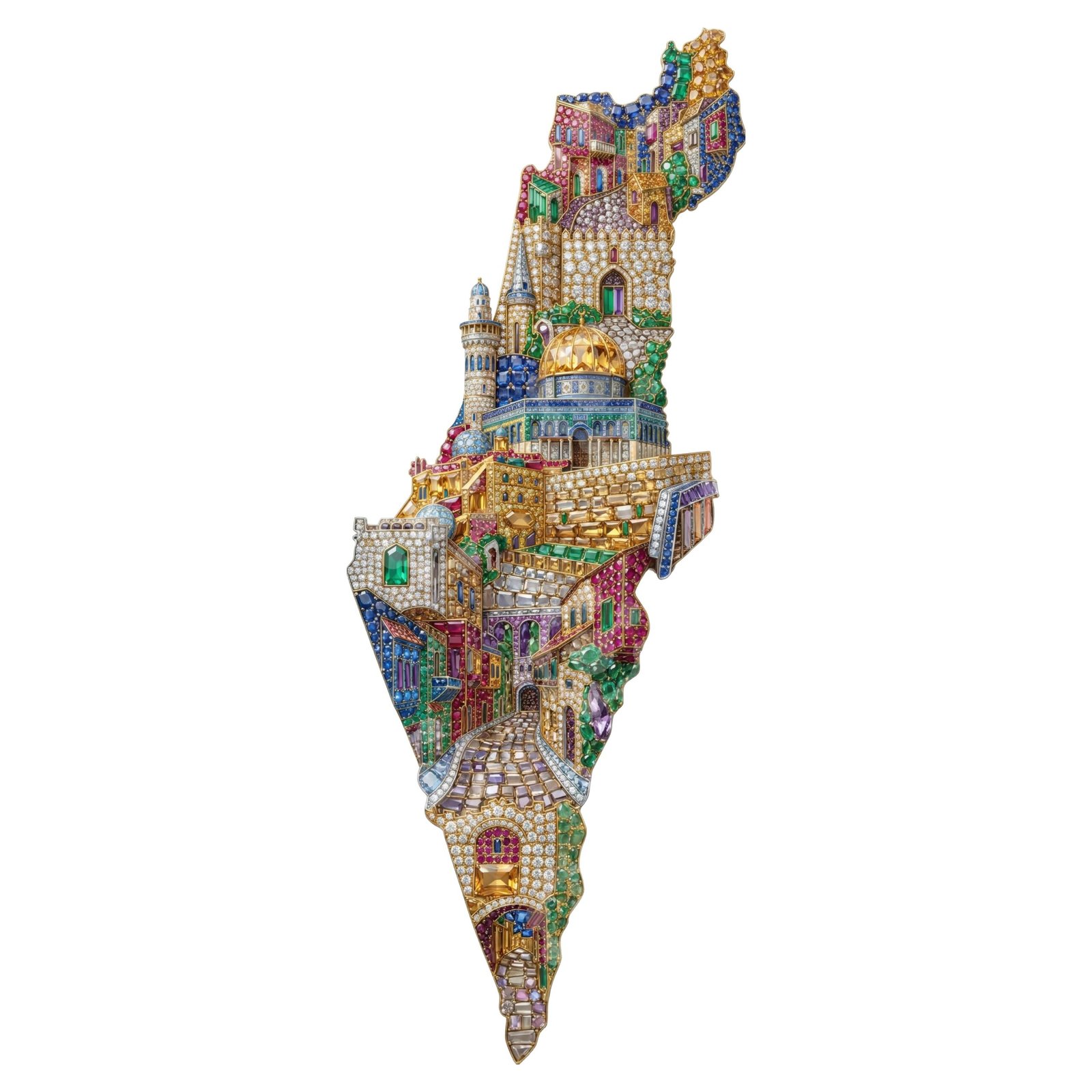 Palestine Map PNG - Image 3