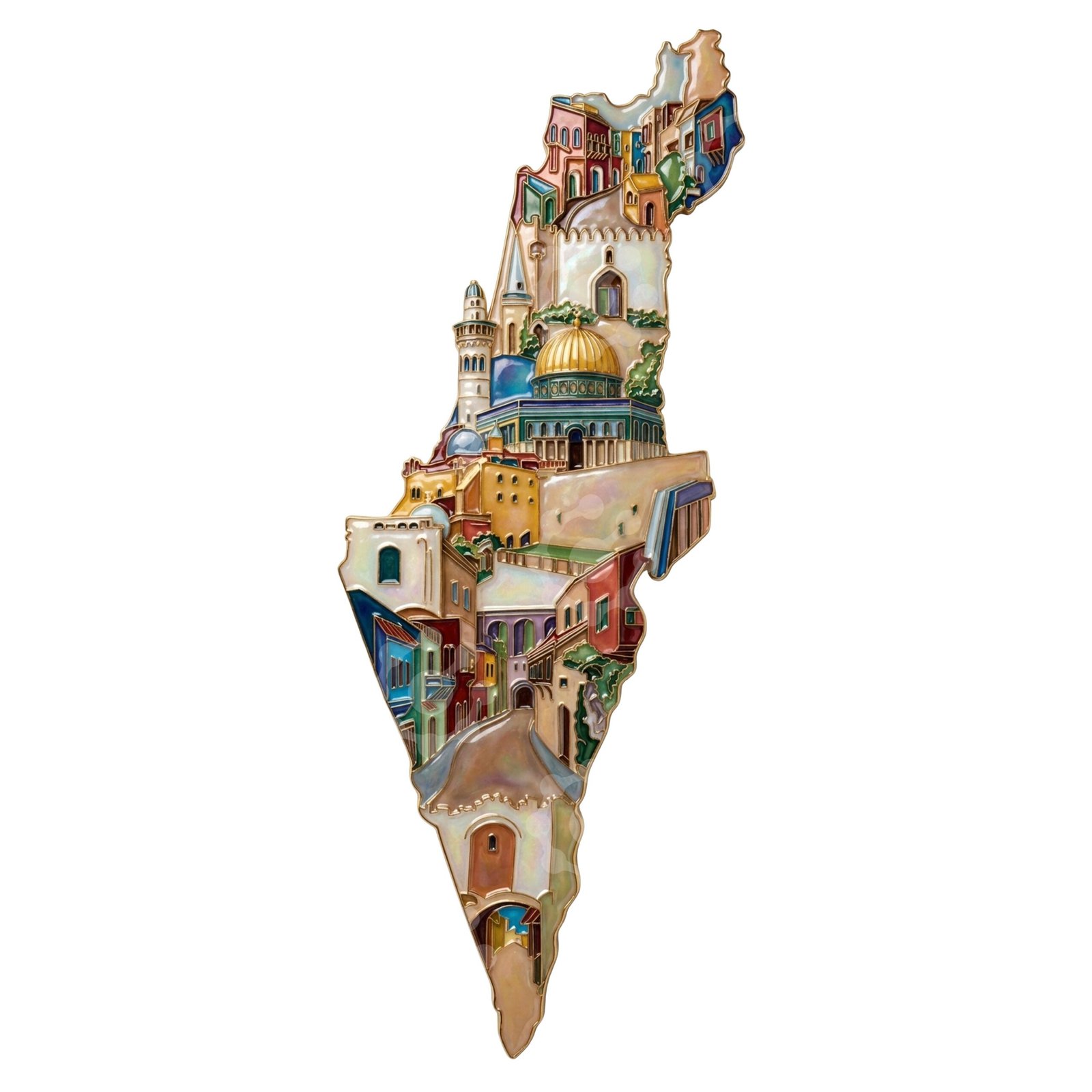 Palestine Map PNG - Image 9