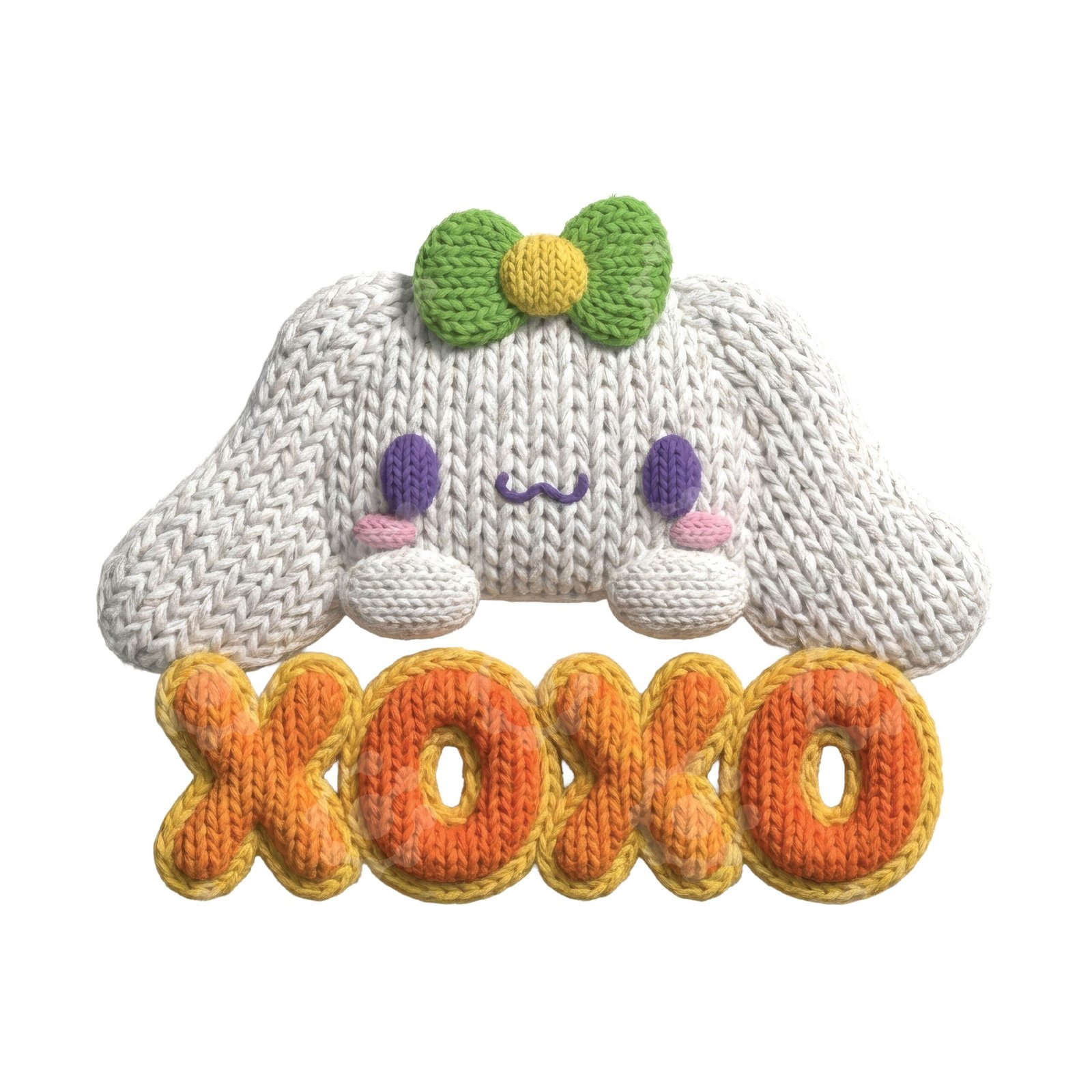XOXO Cute Bunny PNG | CINNAMOROLL - Image 3