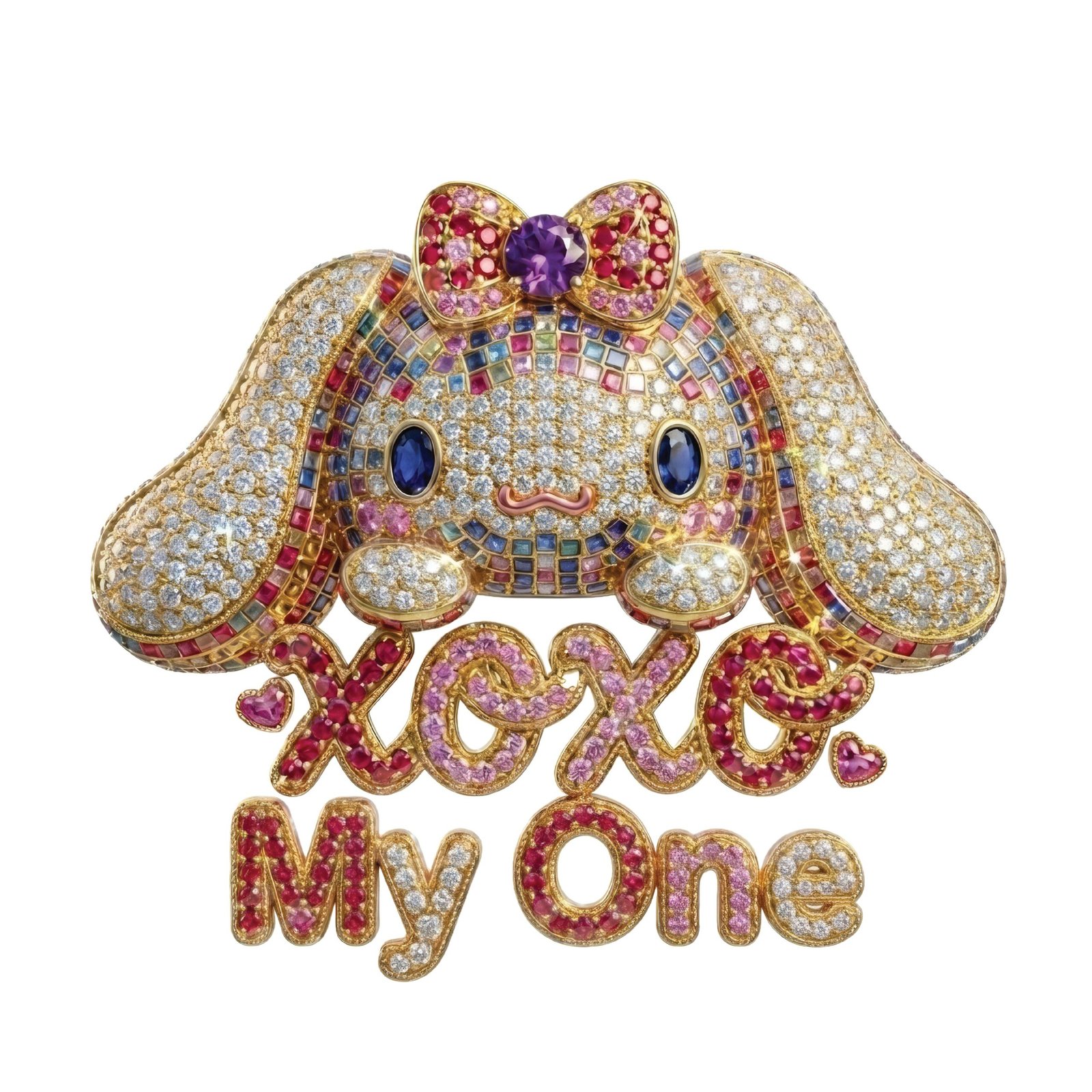 XOXO Cute Bunny PNG | CINNAMOROLL - Image 5