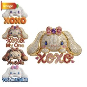 XOXO Cute Bunny PNG | CINNAMOROLL