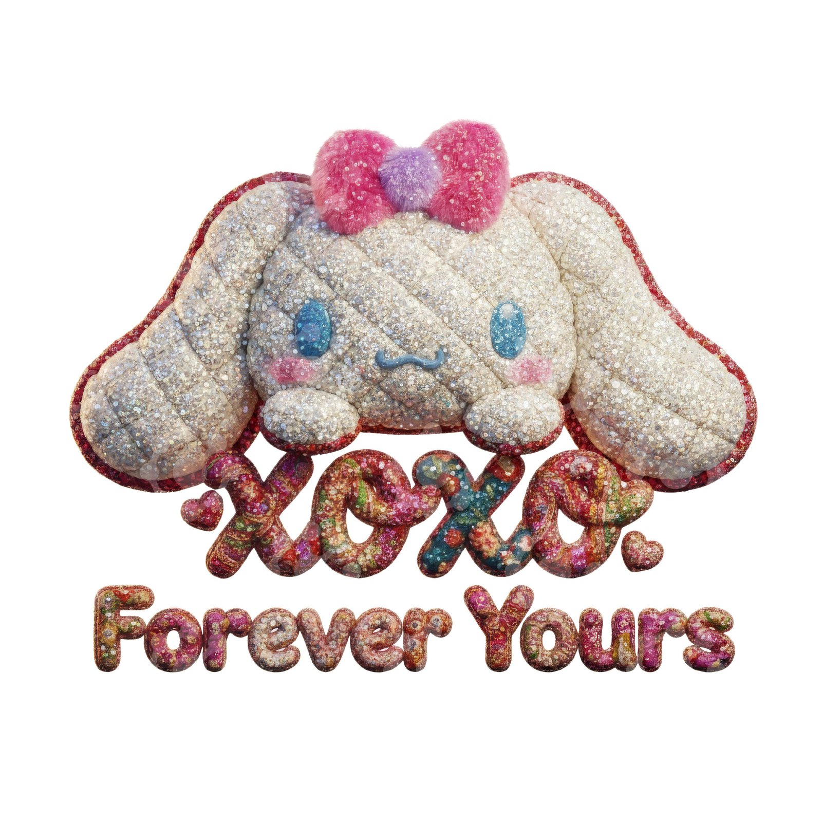 XOXO Cute Bunny PNG | CINNAMOROLL - Image 2