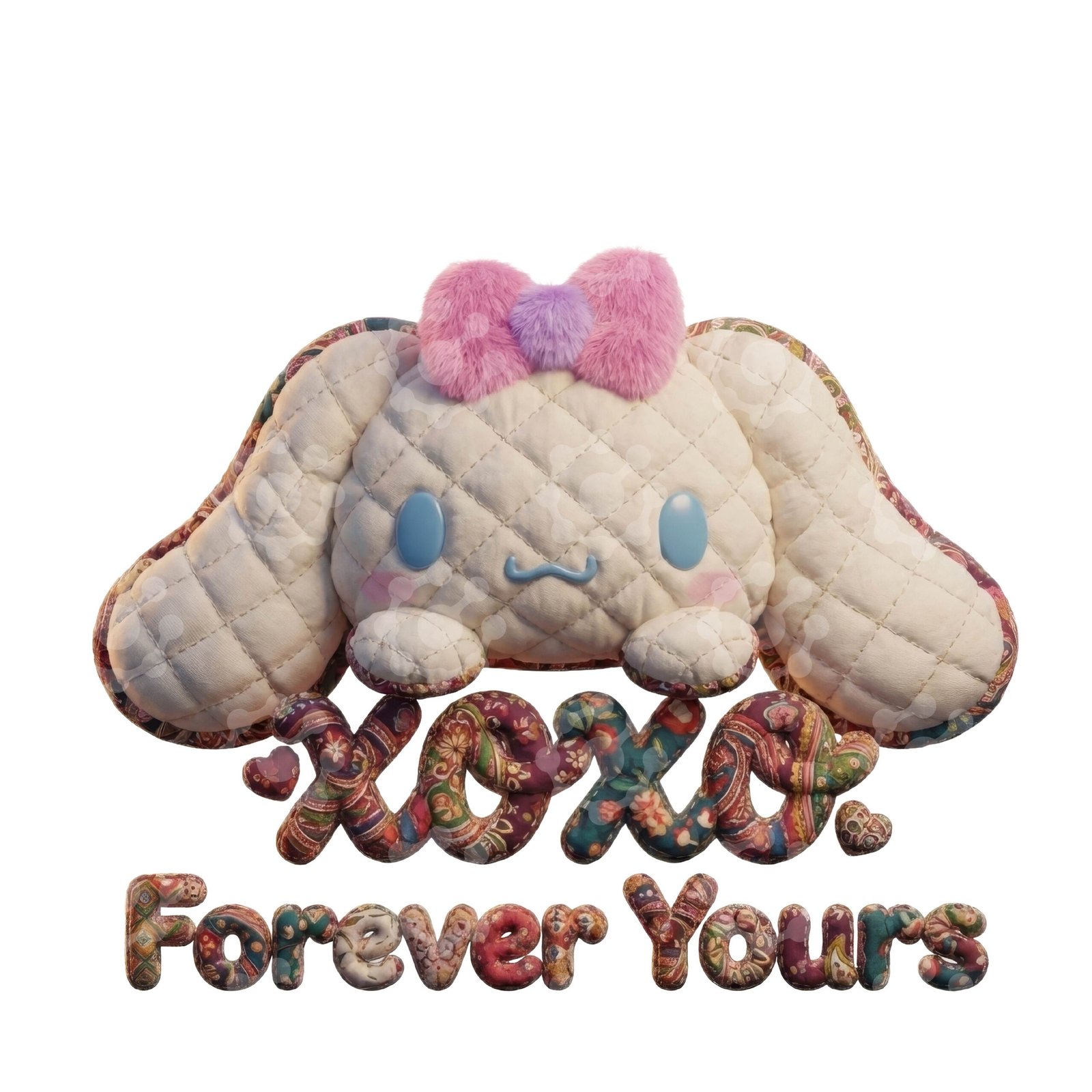 XOXO Cute Bunny PNG | CINNAMOROLL - Image 3
