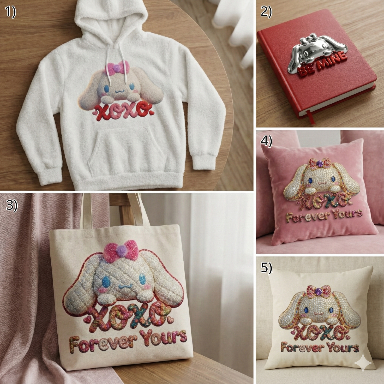 XOXO Cute Bunny PNG | CINNAMOROLL - Image 13