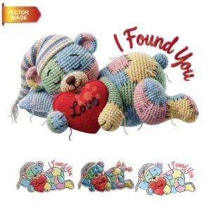 Love Teddy Bear PNG & Vector