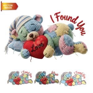 Love Teddy Bear PNG & Vector
