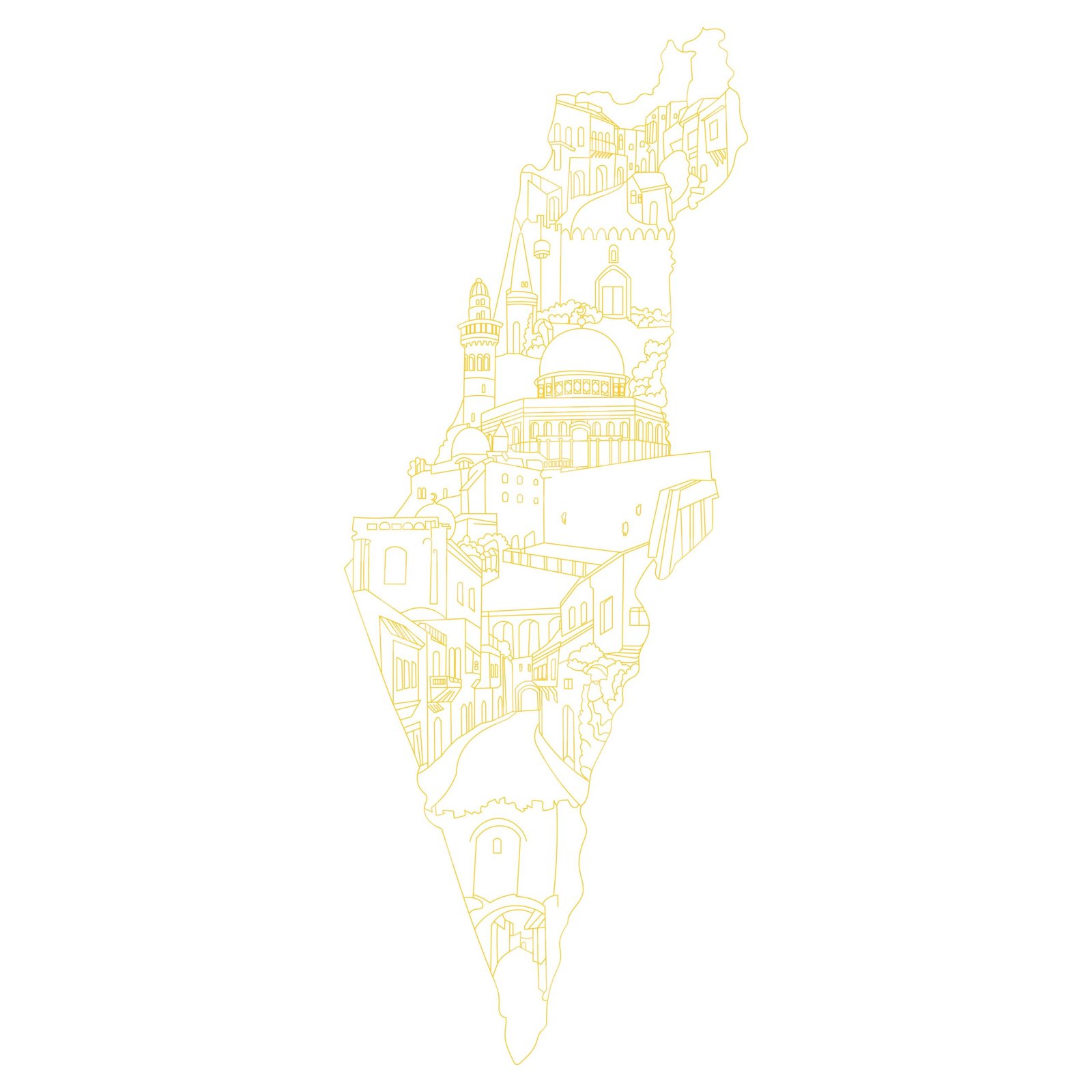 Palestine Map Vector Art - Image 8