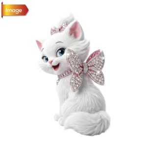 Marie Pink Jewel Bow | PNG