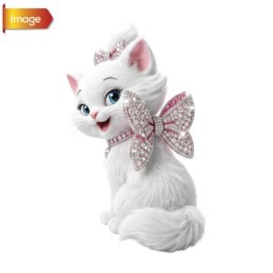 Marie Pink Jewel Bow | PNG