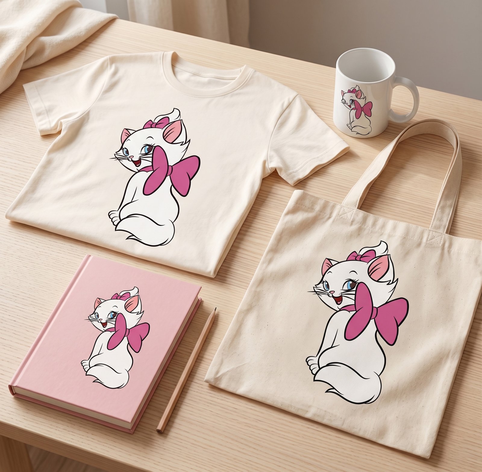 Adorable Marie Kitty | Vector - Image 2