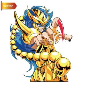 Scorpio Gold Knight | Vector