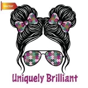 Uniquely Brilliant Messy Bun