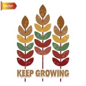 Keep Growing Botanical Design