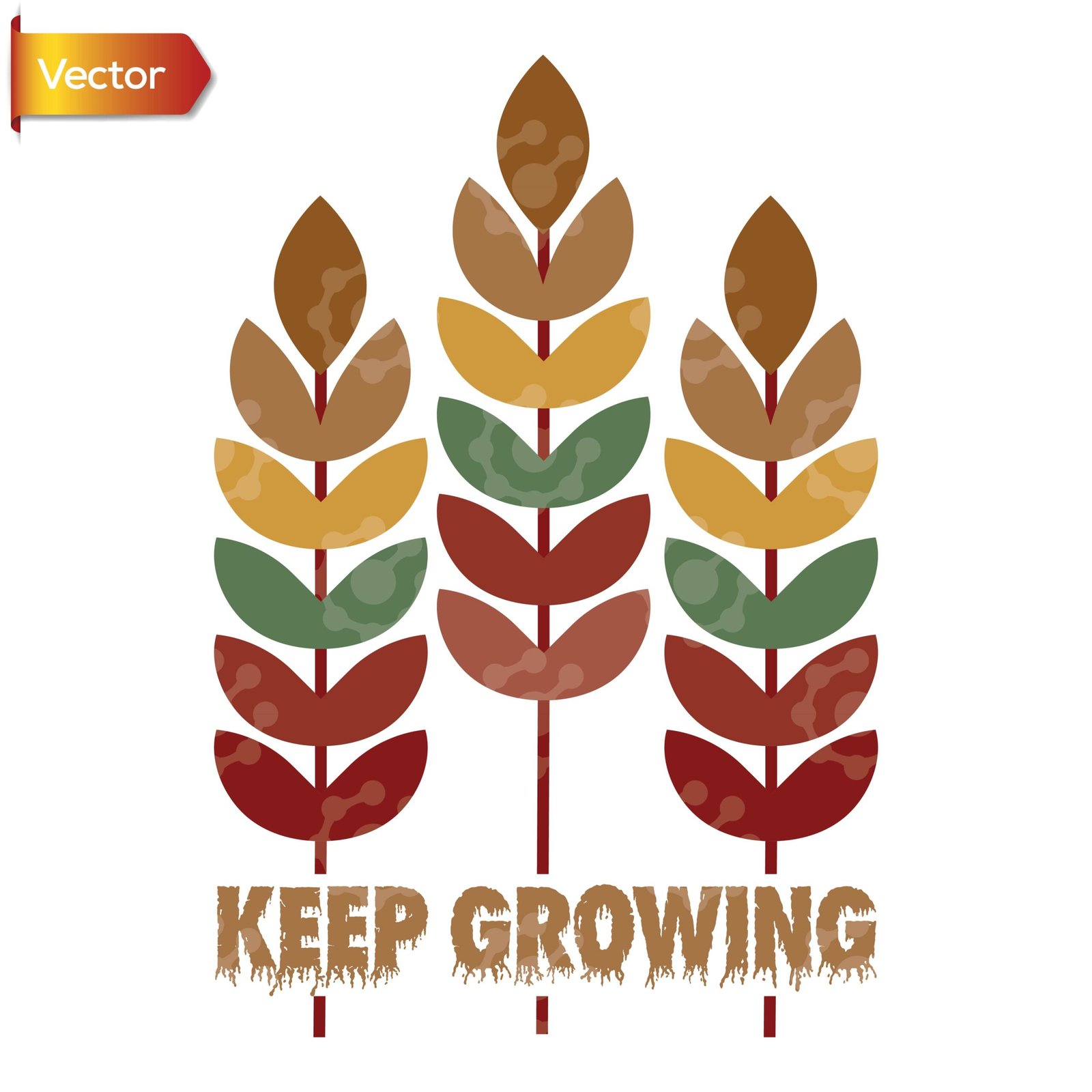 Keep Growing Botanical Design