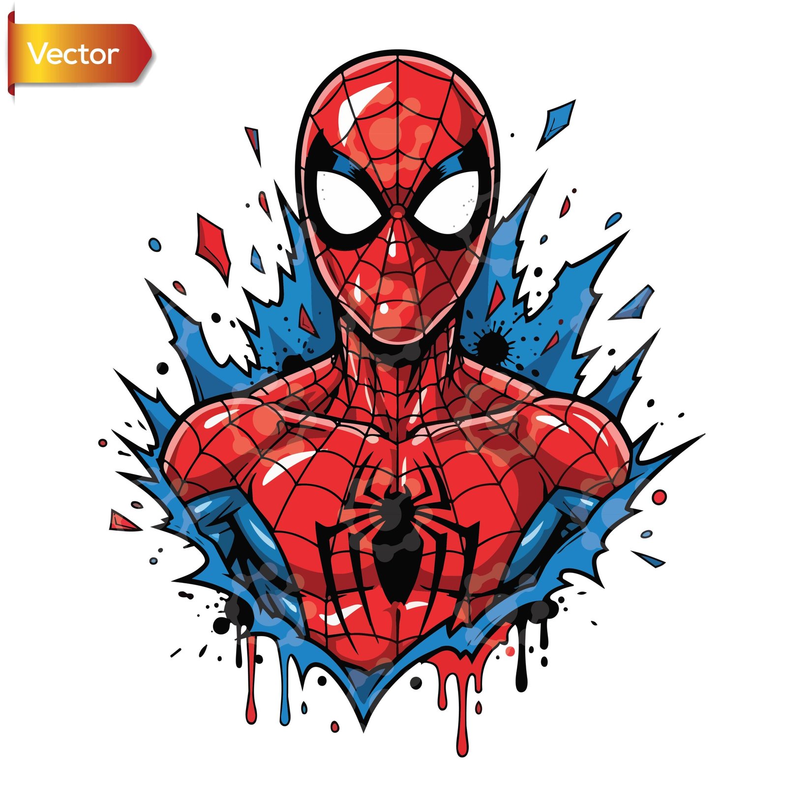 Spiderman Hero Art