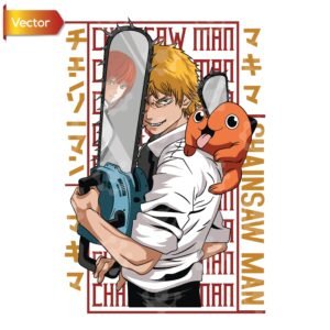 Chainsaw Man Anime Art