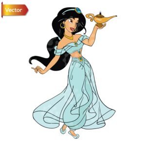 Jasmine Holding Magic Lamp