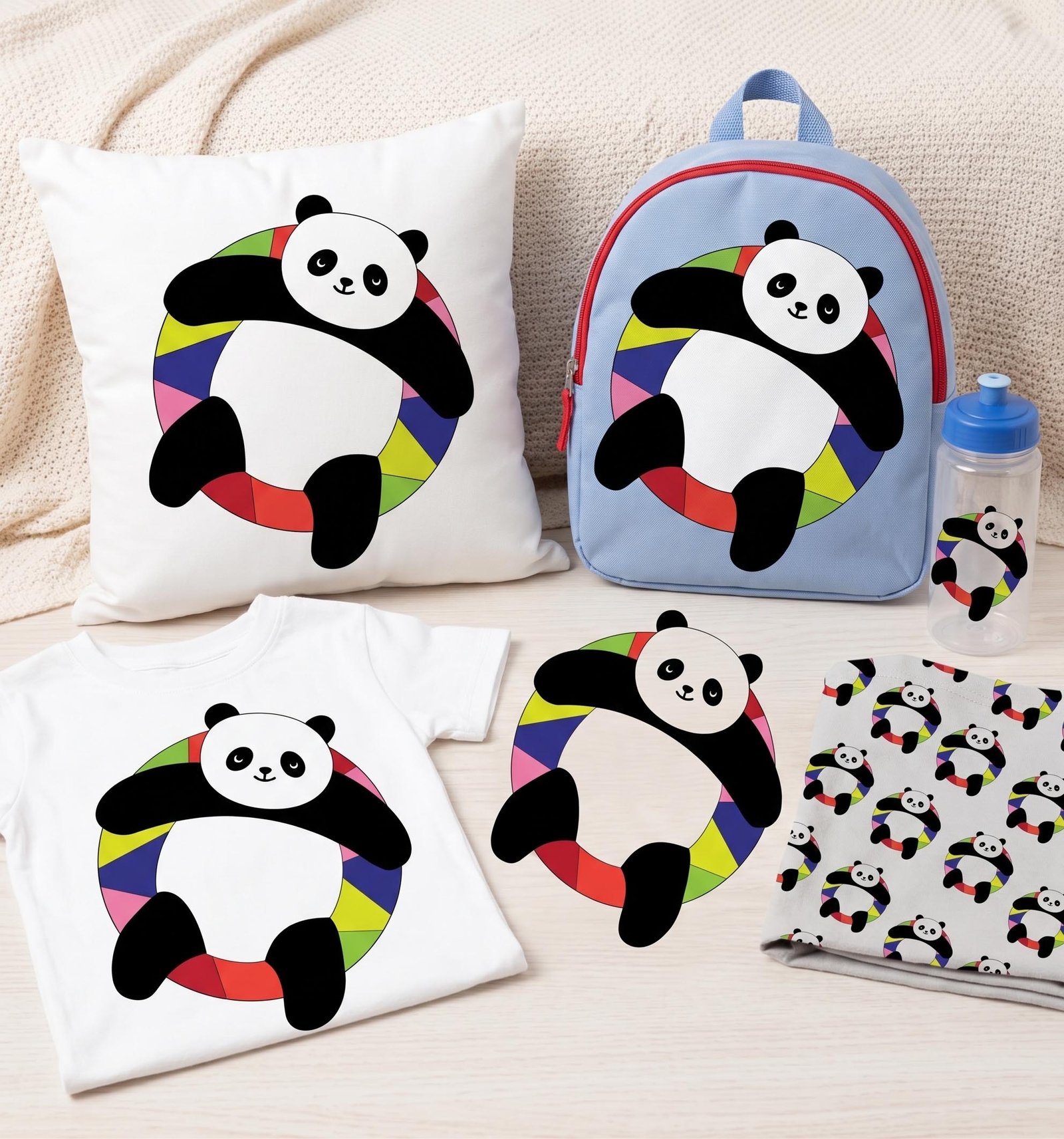 Cute Panda Pool Float - Image 2