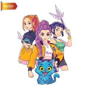 Huntrix Girls Hero Squad