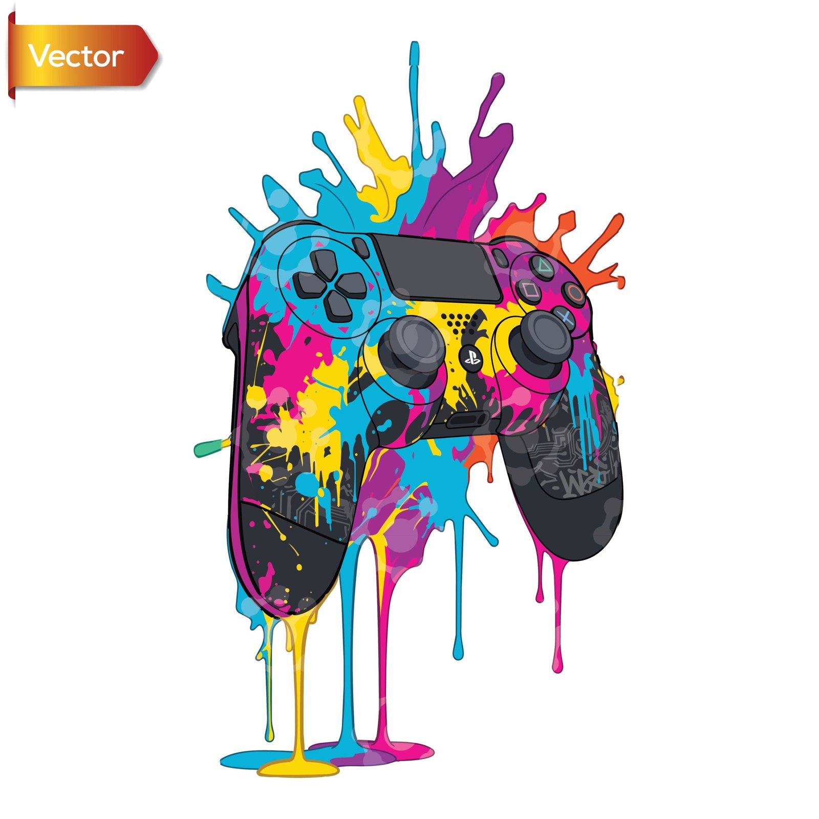Artistic Paint Splatter Controller
