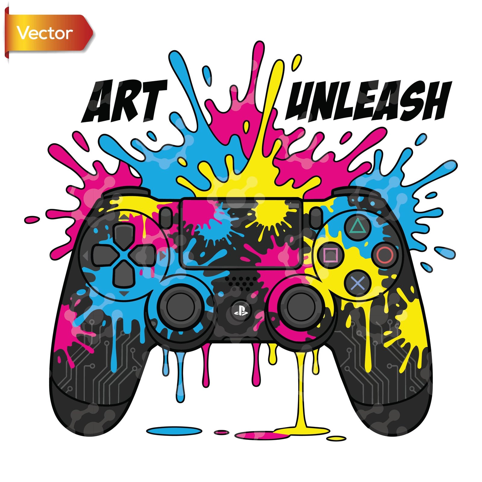 Art Unleash Game Controller - Image 2